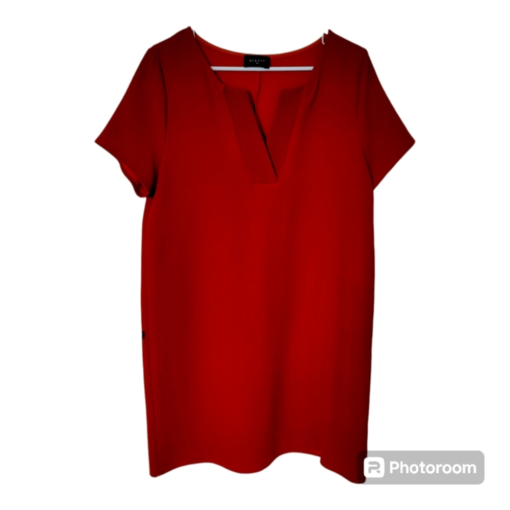 Burnt Orange Everly Dress